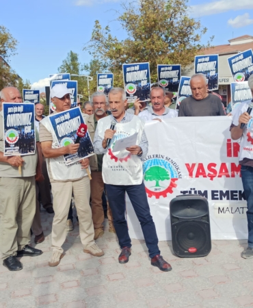 Malatya'da Emeklilerden Seyyanen Zam Çağrısı
