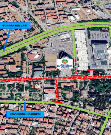 Malatya’da İnönü Caddesi 2 Gün Trafiğe Kapatılacak