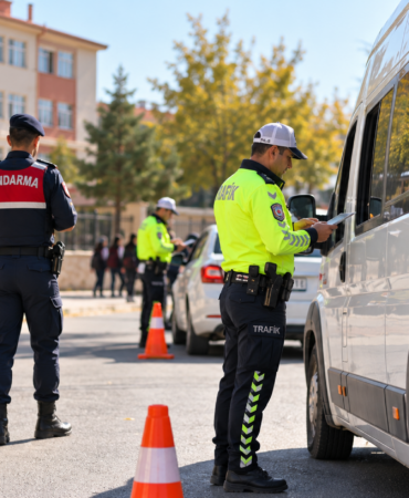 Malatya’da Okul Servislerine Denetim: 58 Araca 290 Bin TL Ceza