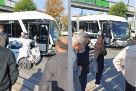 Malatya’da Trambüs İle Otomobil Çarpıştı: 5 Yaralı