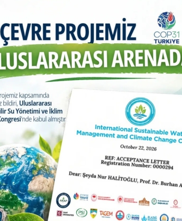 Malatya’nın Çevre Projesine Uluslararası Kabul