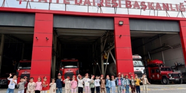 Minik Öğrenciler İtfaiyeciliği Yerinde Öğrendi