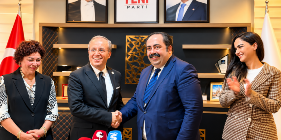 YENİ Parti Malatya İl Başkanlığında Devir Teslim: Basri İlhan Görevi Devraldı